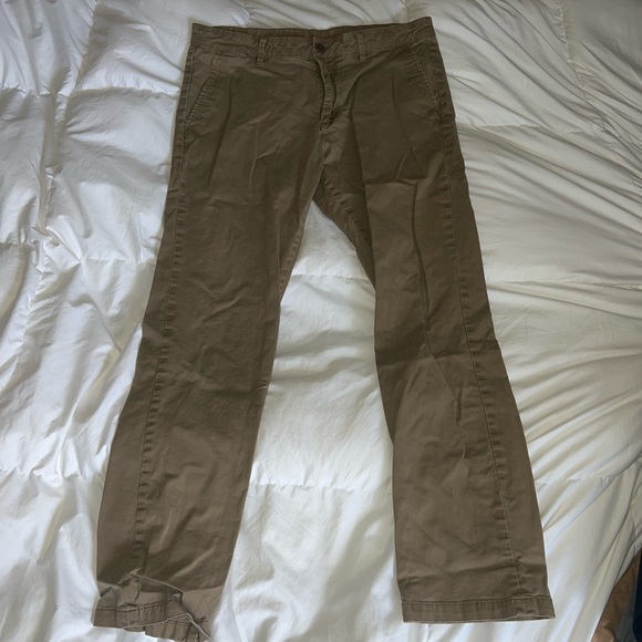 weather proof vintage khaki pants size 34x32 - Picture 1 of 4